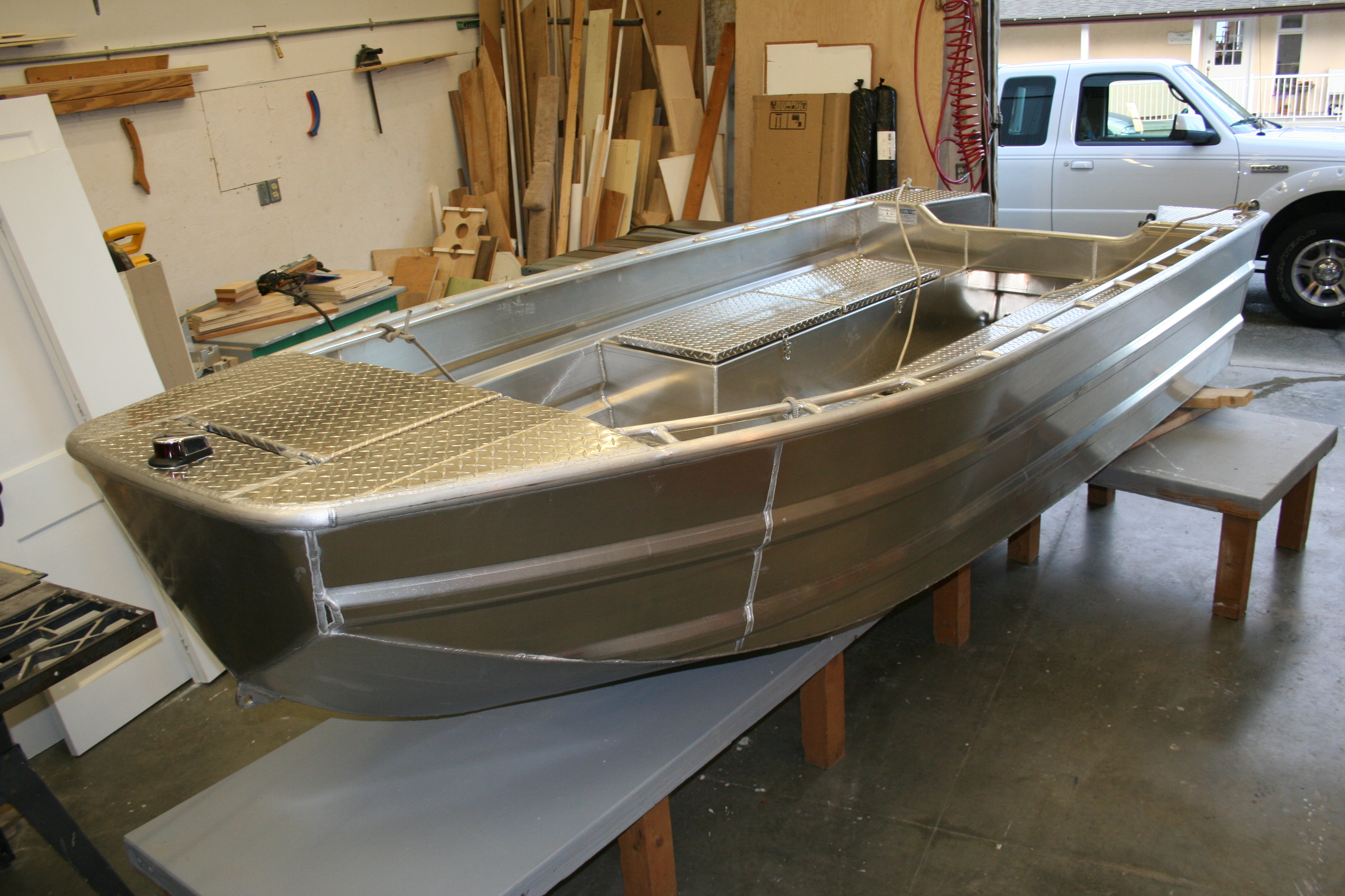 Aluminum Skiff